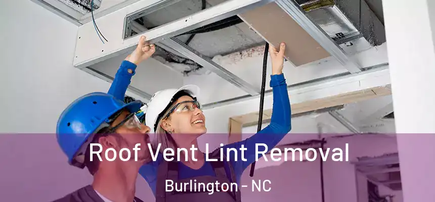  Roof Vent Lint Removal Burlington - NC